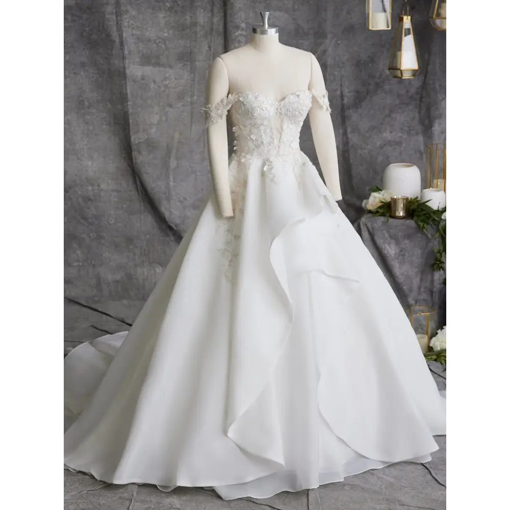 Knox by Sottero and Midgley - Elegant Wedding Dress for Brides | Perfect for Church Ceremonies, Garden Weddings & Formal Receptions