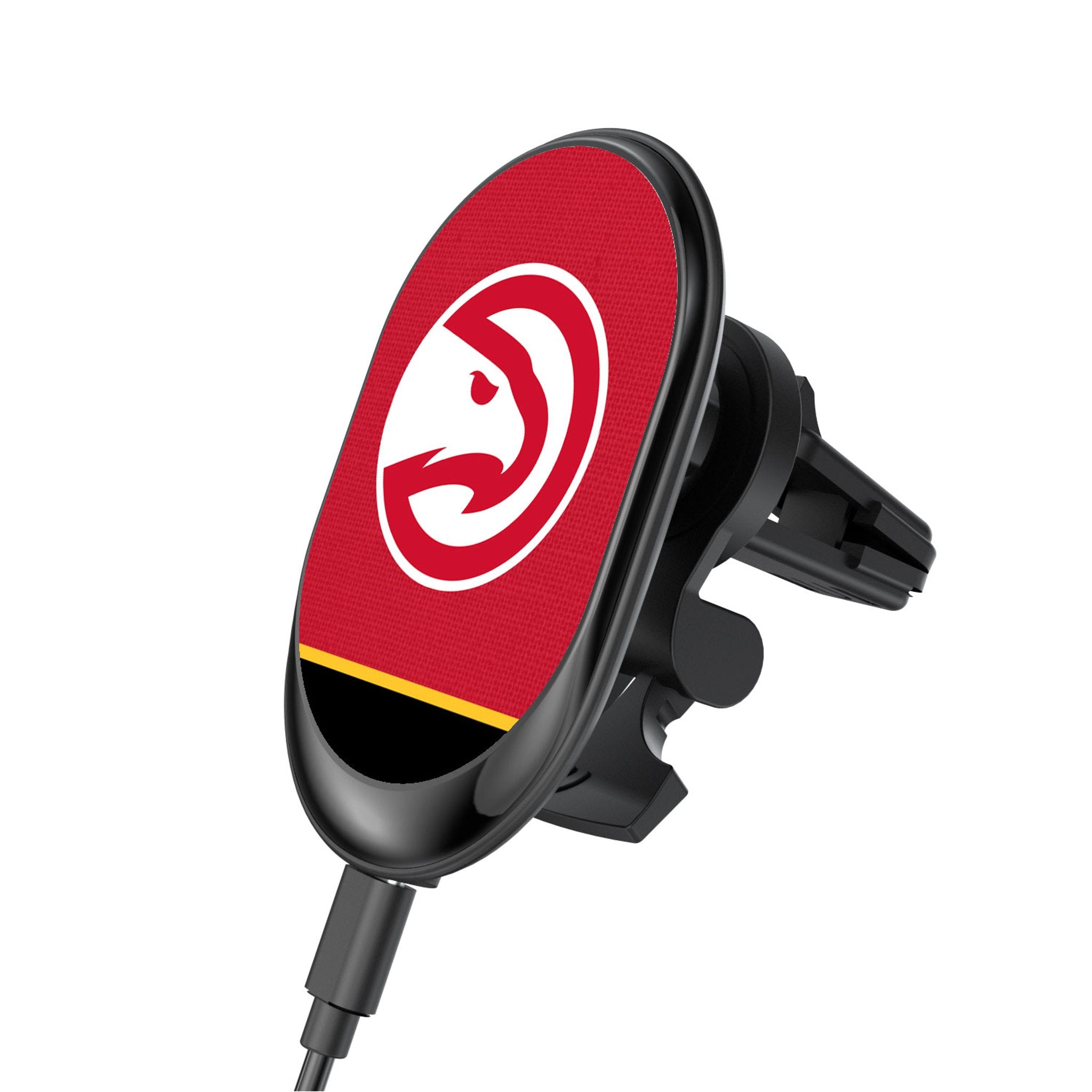 Atlanta Hawks NBA Wireless Magnetic Car Charger - Fast Charging Phone Mount for iPhone & Android - Perfect for Road Trips & Commuting