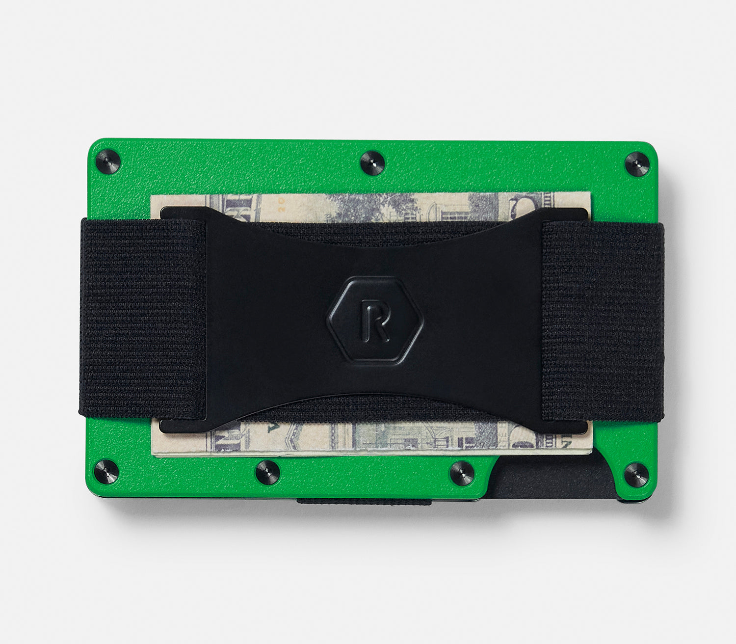 Ridge Wallet for MagSafe - Slim RFID Blocking Minimalist Wallet (Voodoo Green) - Perfect for Everyday Carry & Travel Accessories