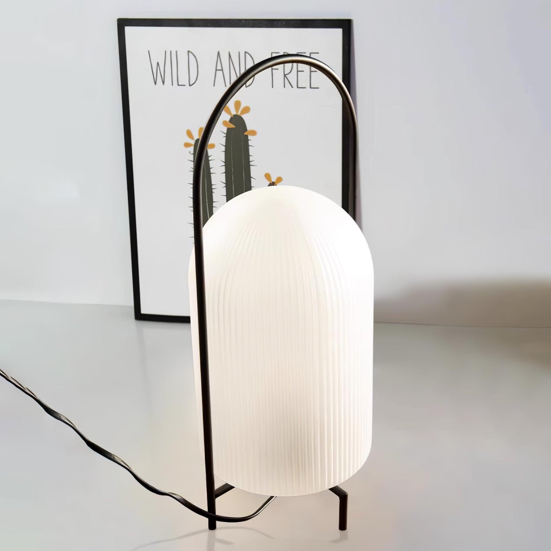 Ghost Table Lamp - Spooky Halloween Decor, LED Night Light for Bedroom, Living Room, and Party Decorations - Perfect for Home, Office, and Halloween Themed Events