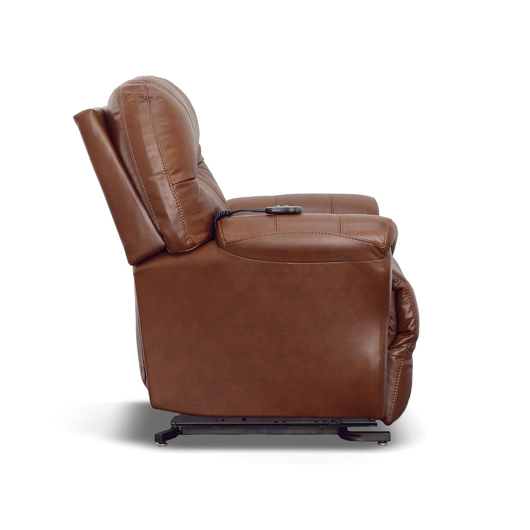 Bodie Power Lift Recliner Chair for Elderly - Heavy Duty Electric Reclining Sofa with Massage & Heat - Perfect for Living Room, Home Theater, and Senior Comfort