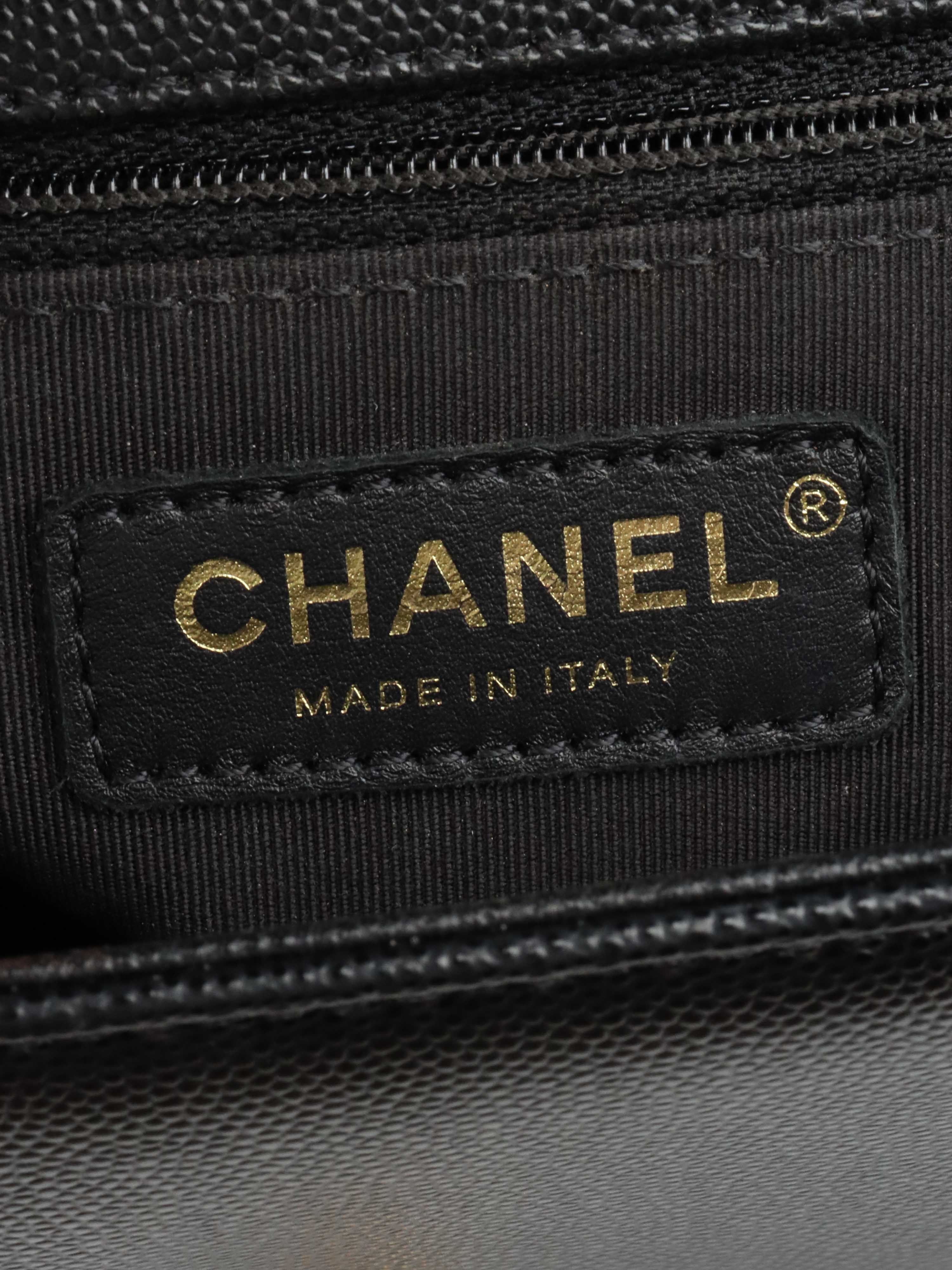 Chanel Black Old Medium Caviar Boy Bag GHW - Luxury Leather Handbag for Women, Perfect for Evening Events, Parties & Special Occasions