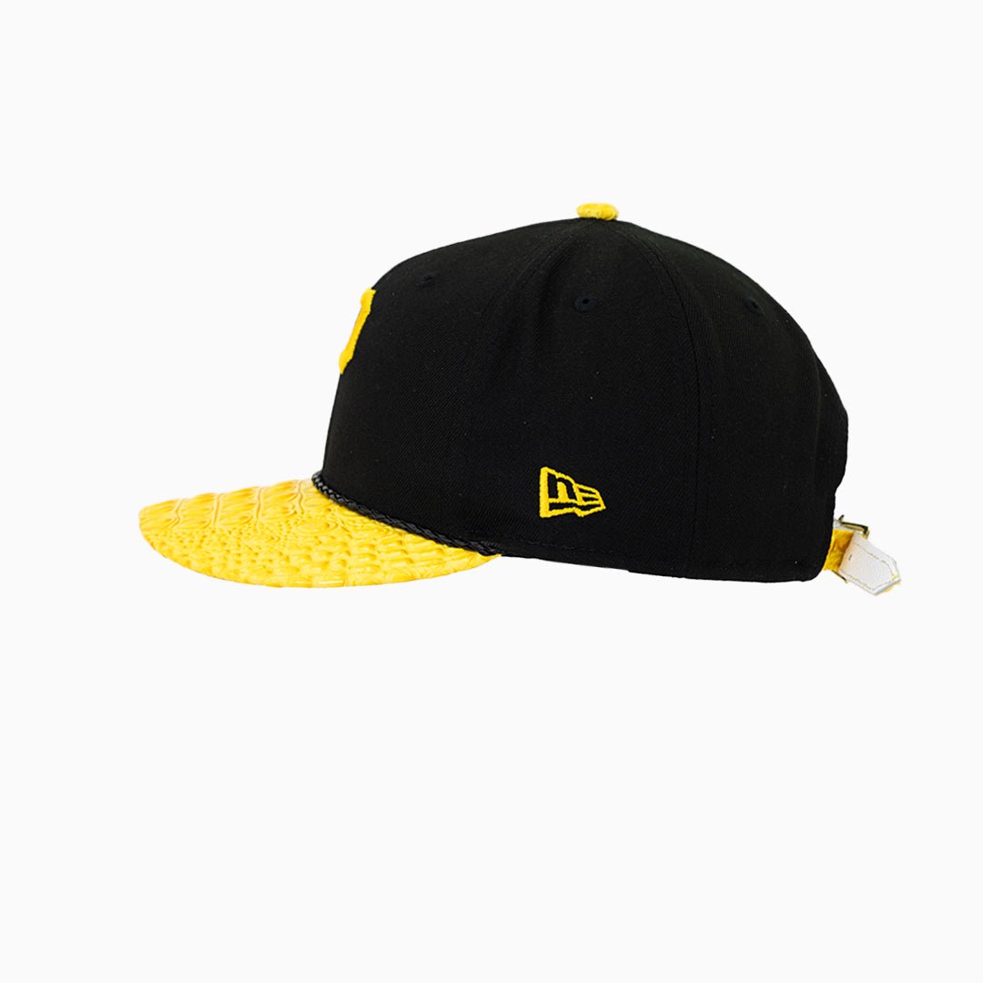 Breyer's Buck 50 Pittsburgh Pirates Baseball Cap with Genuine Leather Visor - Perfect for MLB Games, Outdoor Activities & Sports Fans