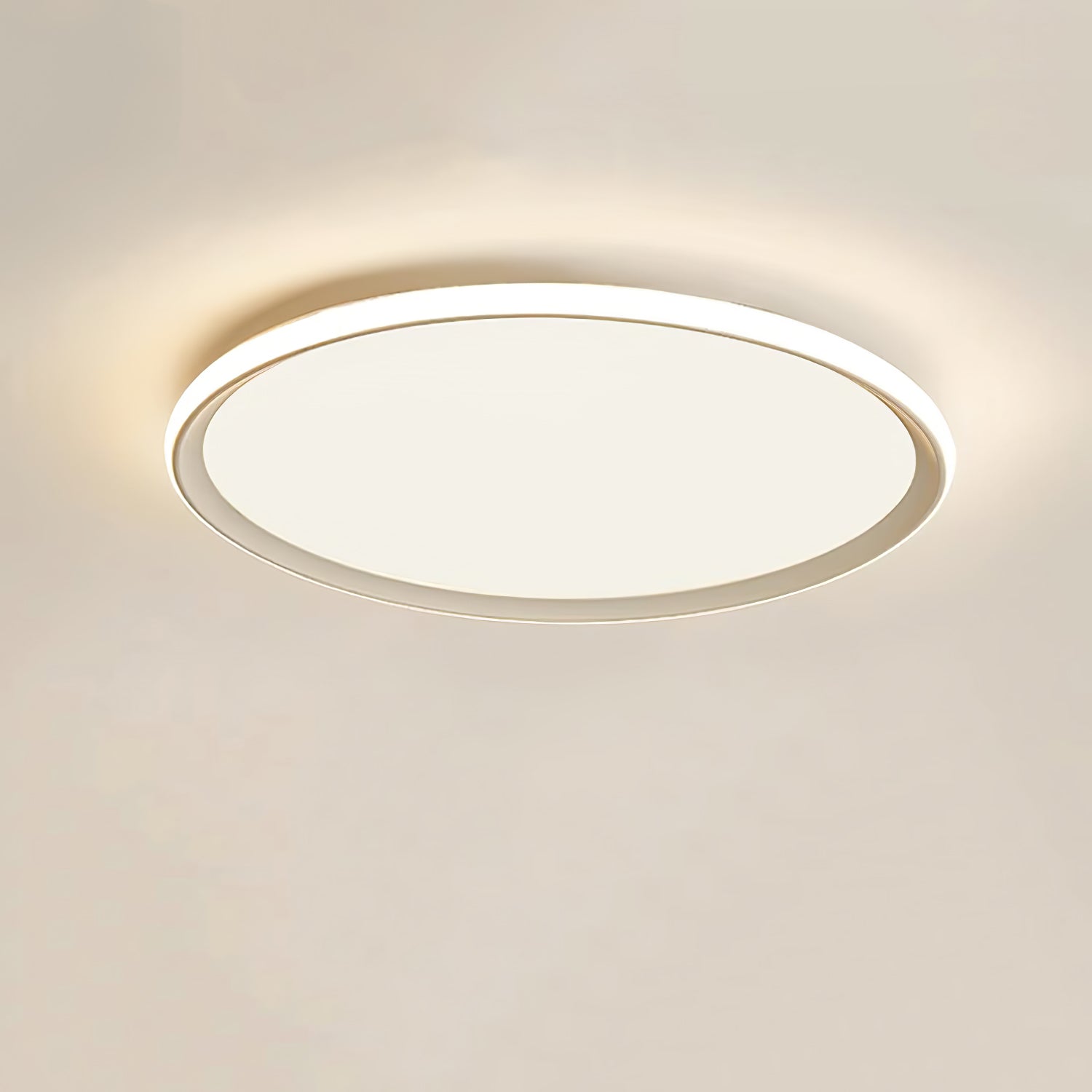 Modern Acrylic Circular LED Ceiling Light Fixture - Energy Efficient Dimmable Lighting for Living Room, Bedroom, Kitchen & Office - Perfect for Home and Commercial Spaces