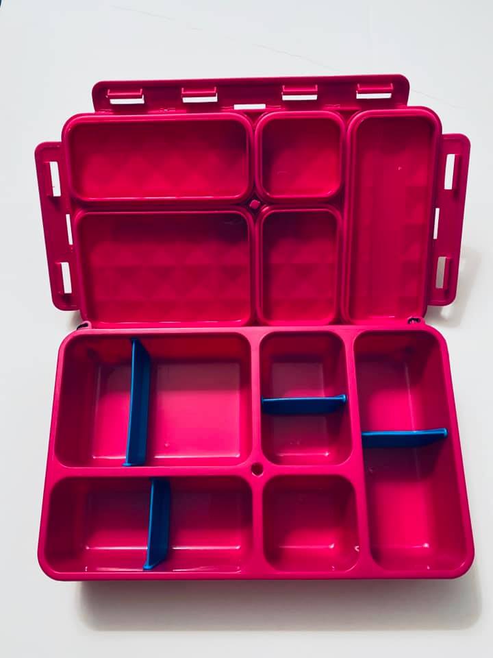 Eco-Friendly 4-Piece Bento Box Divider Set - Perfect for Meal Prep, Lunch Box Organization & Portion Control (Sections 1-5) | Ideal for Office Lunches, School Meals & Healthy Eating