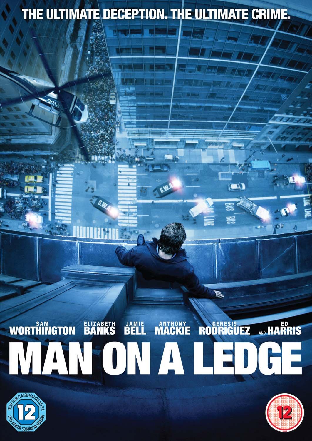 Man on a Ledge [DVD] - Thriller Movie with Sam Worthington - Perfect for Movie Nights & Suspense Lovers