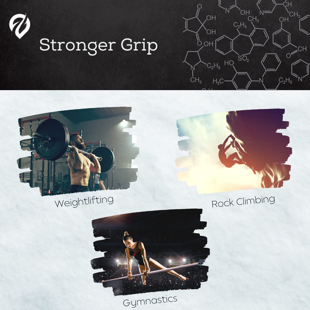 **Liquid Chalk for Weightlifting & Rock Climbing - Sweat-Resistant, Long-Lasting Grip Enhancer for Gym, Gymnastics & Dance - Mess-Free Workout Essential**    *(Perfect for CrossFit, Powerlifting, Pole Dancing & Outdoor Climbing - Improves Grip & Reduces Sweat for Better Performance)*