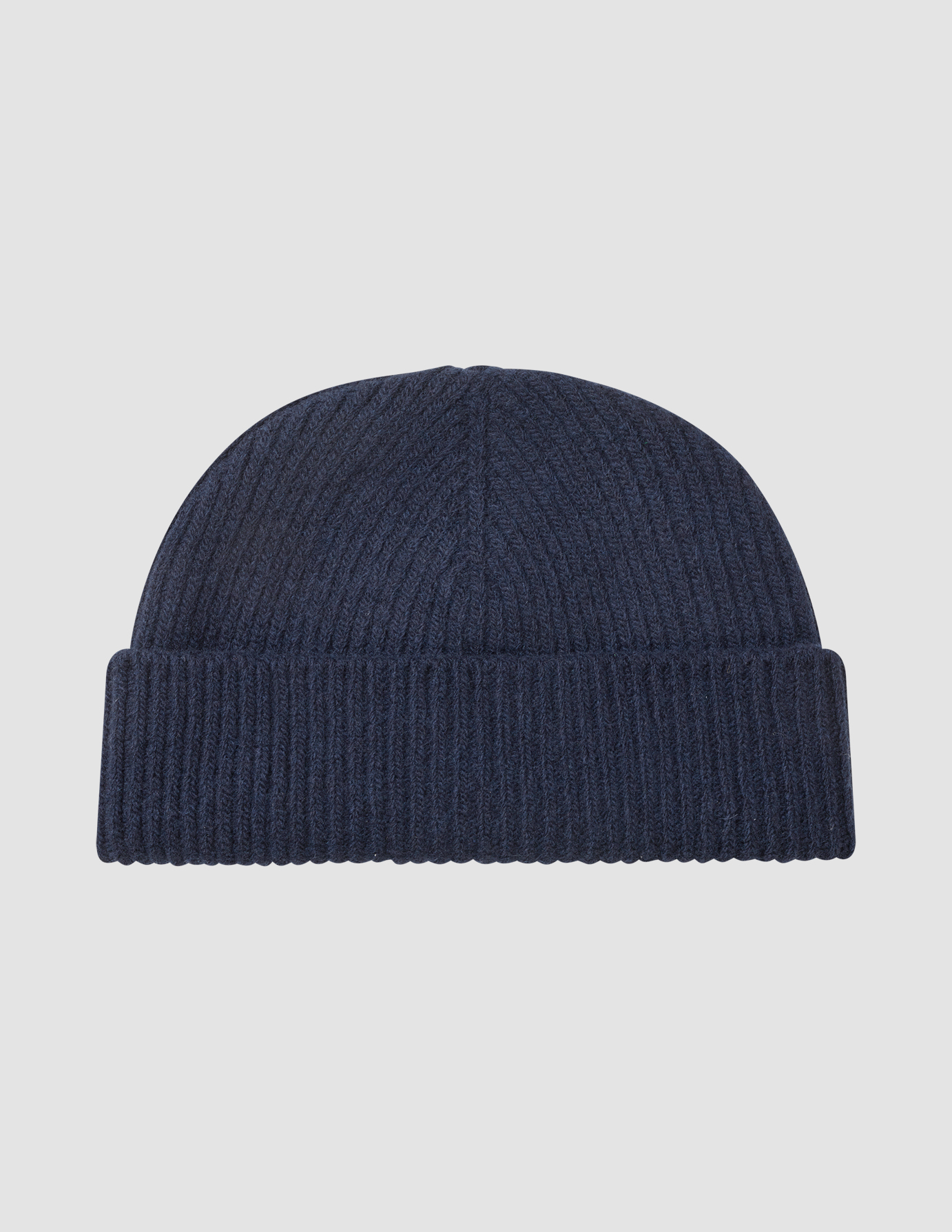 Premium Wool Beanie Hat for Men & Women - Soft & Warm Navy Blue Winter Knit Cap - Perfect for Skiing, Hiking & Outdoor Activities