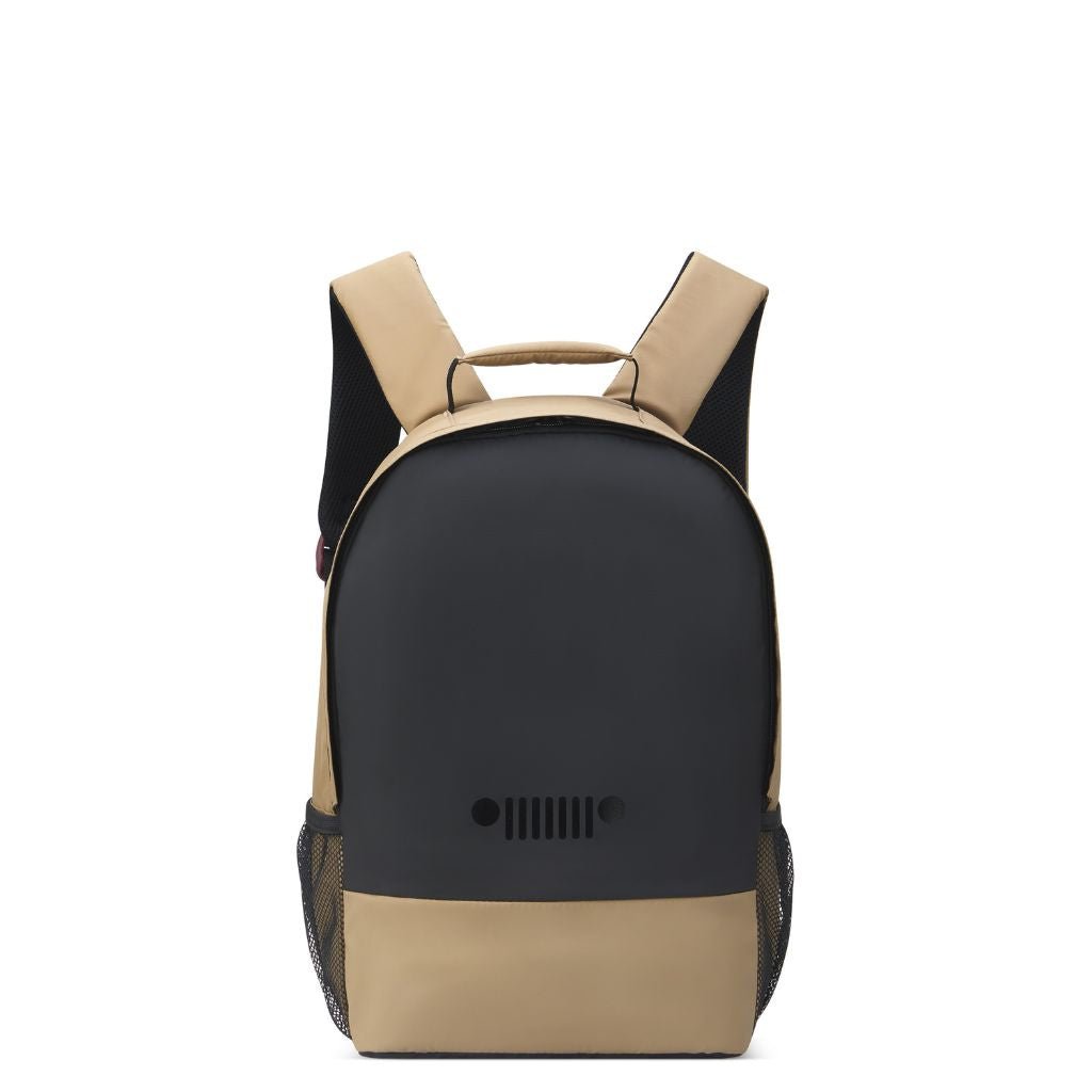 Durable Jeep Duel Material 15.6 Inch Laptop Backpack for Men & Women - Water-Resistant Yellow Computer Bag for Work, School, Travel & Outdoor Adventures