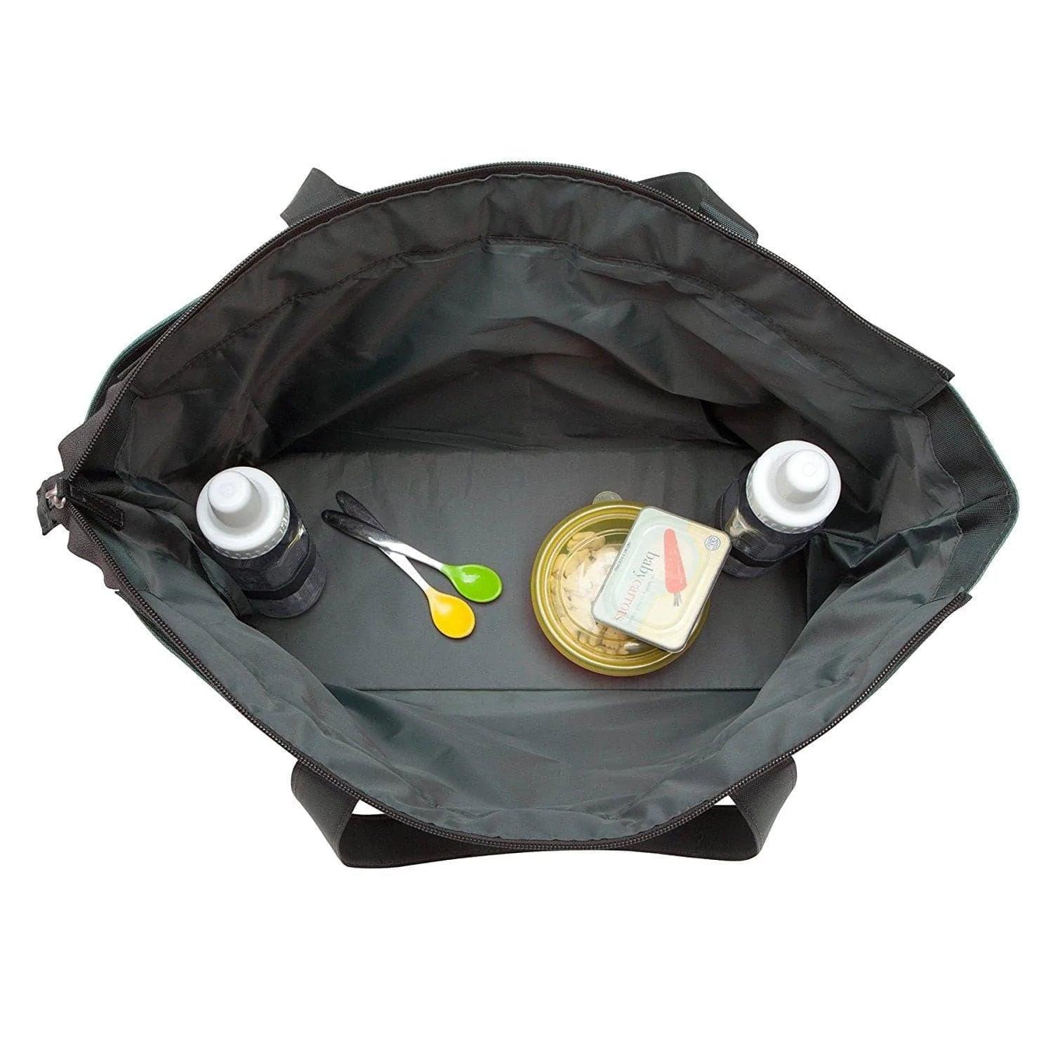 Carter's Large Tote Diaper Bag for Baby Essentials - Spacious & Stylish Baby Shower Gift for Moms - Perfect for Travel, Daycare & Outings