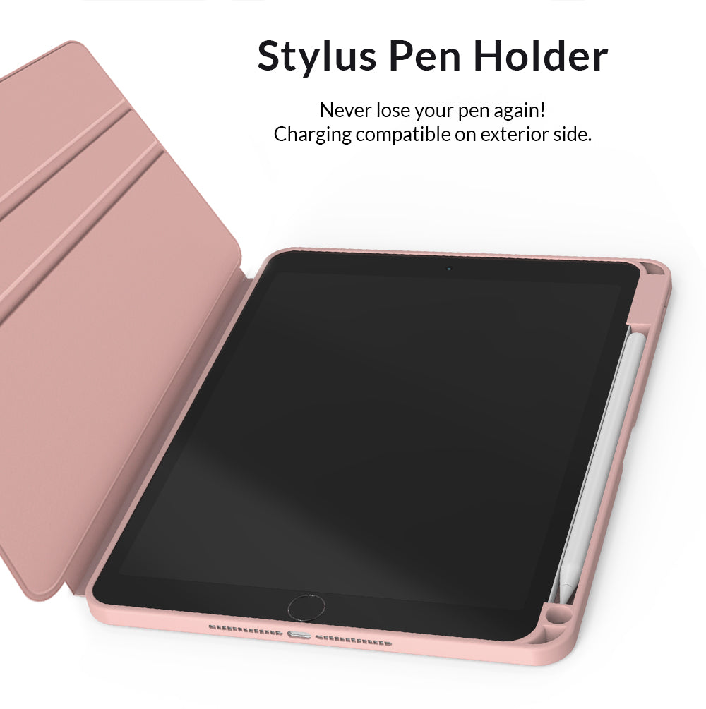 Blush Leopard iPad Case 2.0 - Stylish Protective Cover for iPad Air/Pro, Soft TPU Shockproof Shell with Precise Cutouts | Perfect for Work, School & Travel Accessories