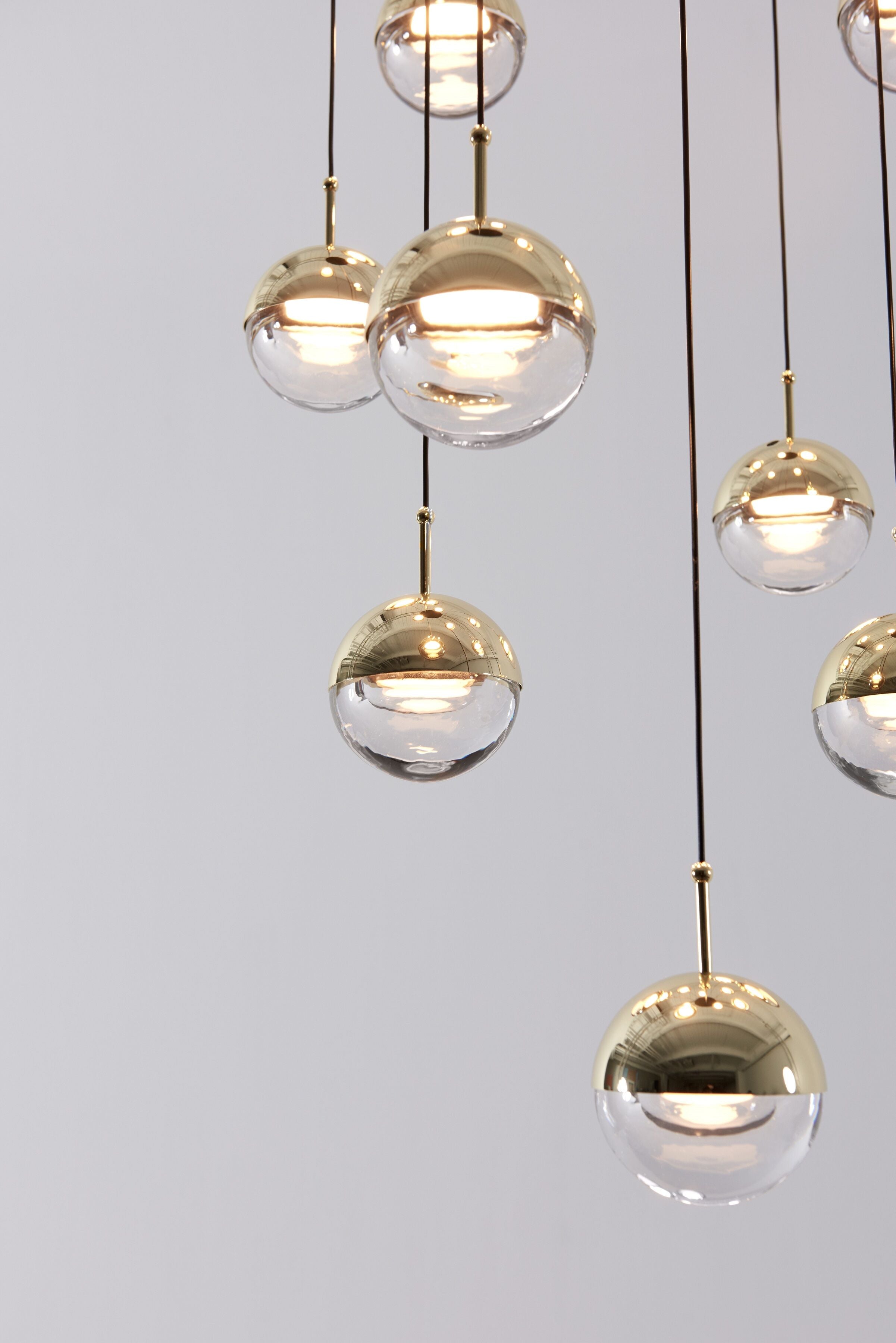 Dora Modern LED Pendant Light Fixture - Adjustable Hanging Chandelier for Kitchen Island, Dining Room, Bedroom & Living Room Lighting