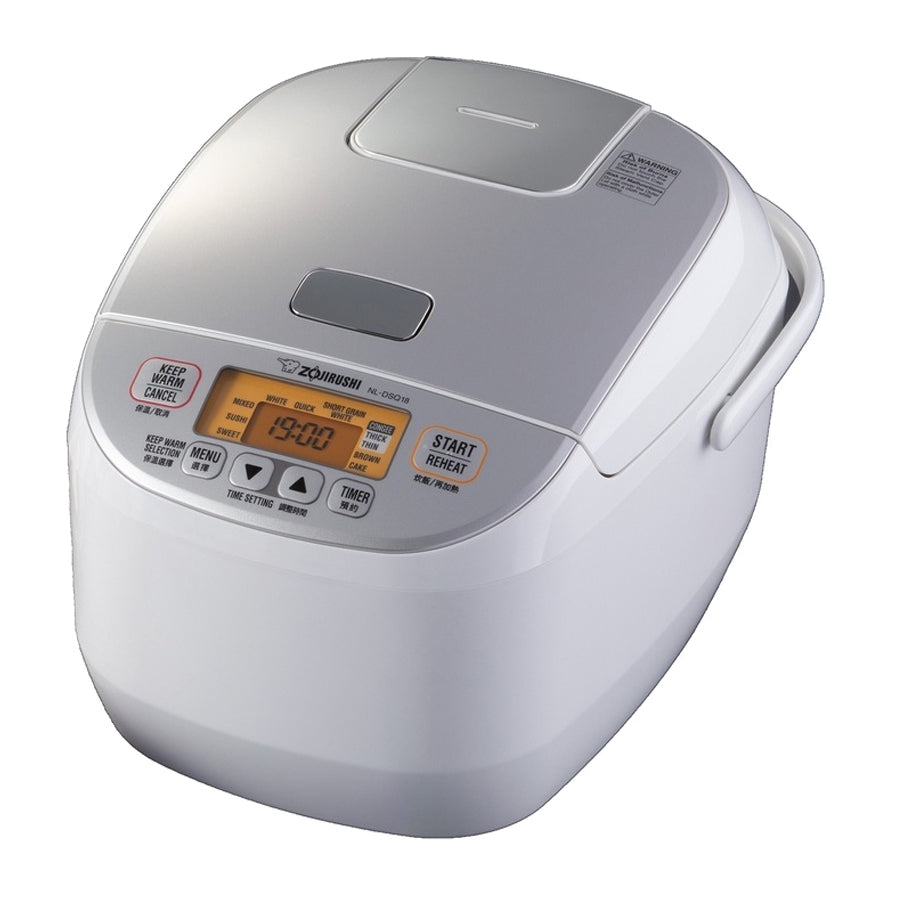 NL DSQ18 1.8L MICOM Rice Cooker - Smart Multi-Functional Electric Rice Cooker with Fuzzy Logic Technology for Perfect Rice Every Time - Ideal for Home, Dorm, Office & Small Kitchens