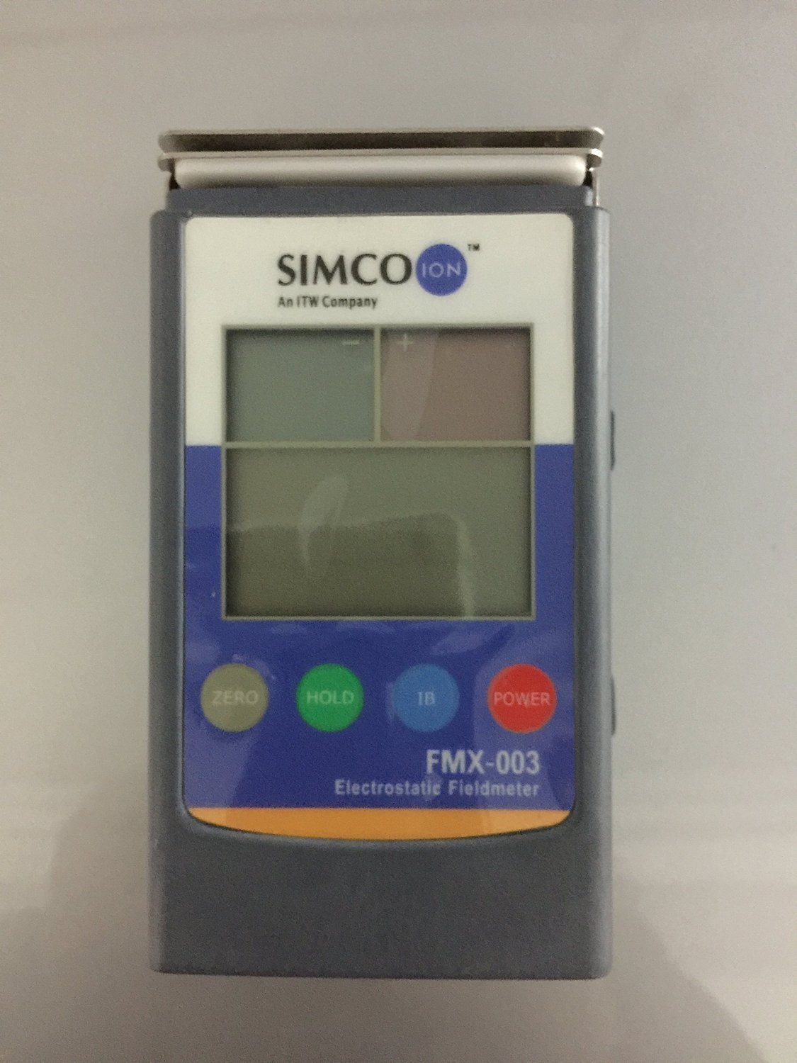 FMX-003 Handheld Electrostatic Field Meter - Digital Static Charge Tester by SIMCO | Portable Static Electricity Detector for Industrial, Laboratory & Cleanroom Use