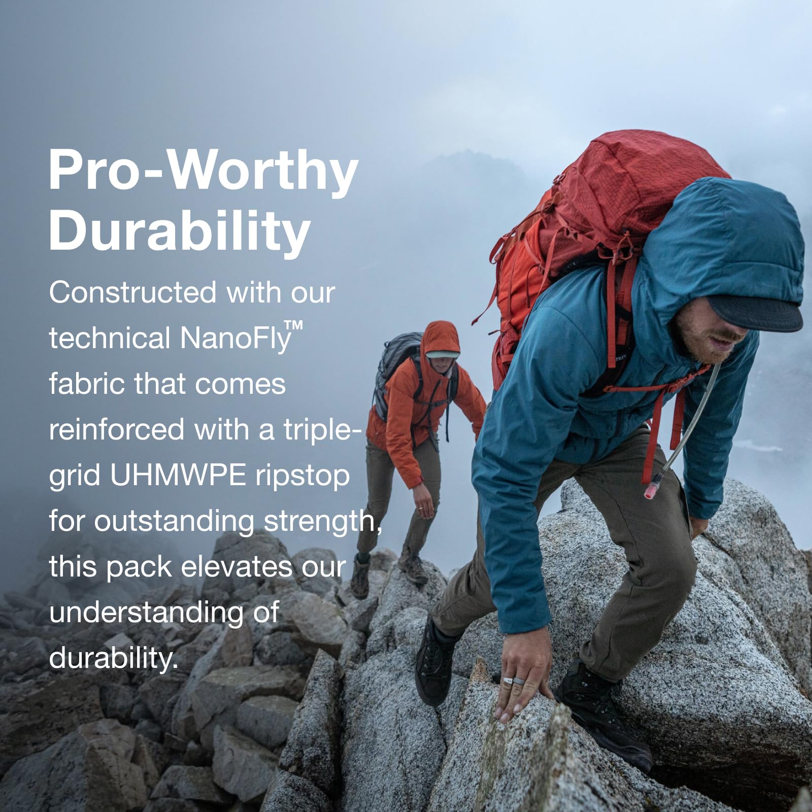 Osprey Talon Pro 40L Men's Hiking Backpack with Hipbelt - Lightweight Trekking Pack for Outdoor Adventures, Mars Orange, S/M - Perfect for Day Hikes, Camping & Travel Gear