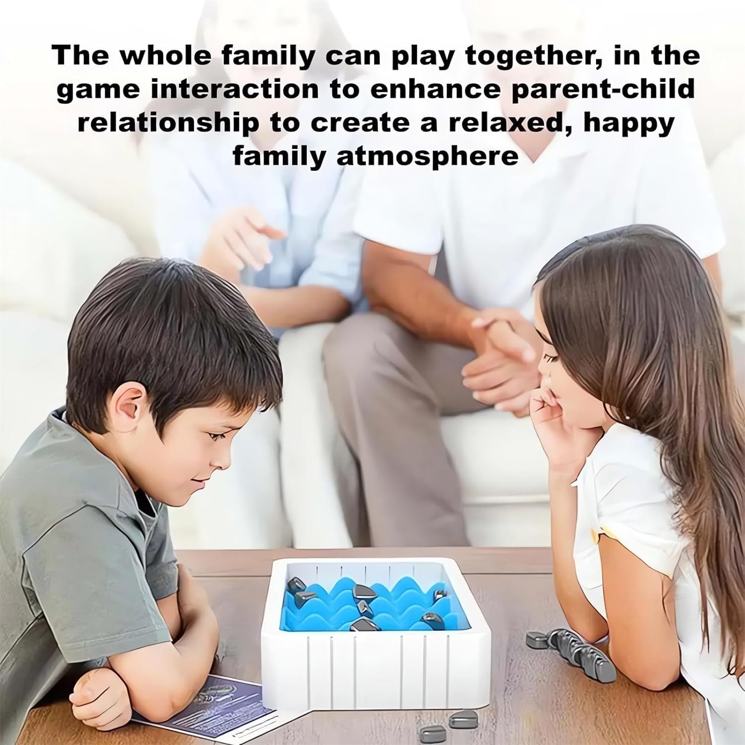 2024 Magnetic Board Game for Kids & Adults - Multiplayer Strategy Game with Magnetic Stones & Beads | Fun Family Tabletop Game for Parties, Travel & Indoor Activities