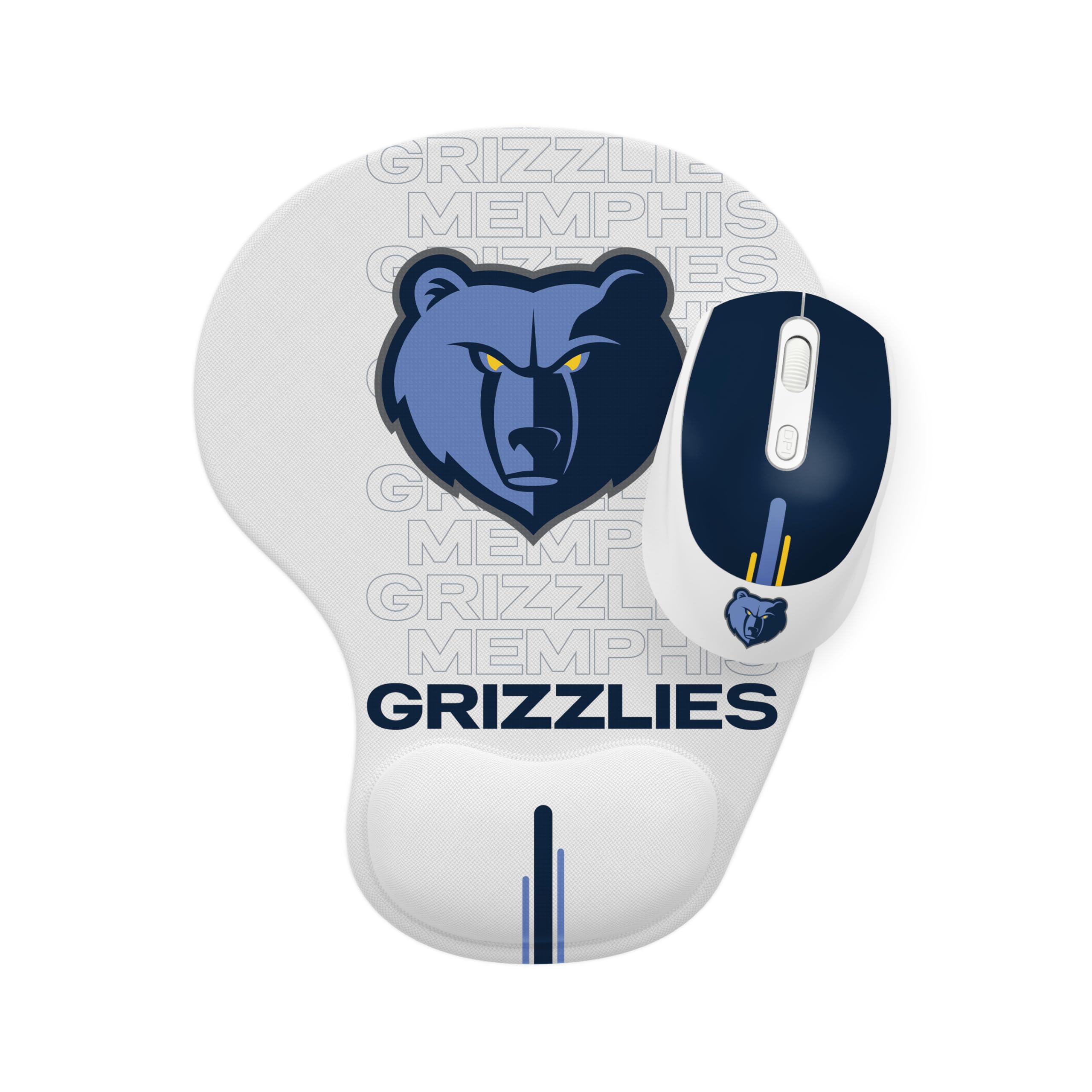 SOAR NBA Wireless Mouse and Mouse Pad Set - Ergonomic Gaming Mouse with RGB Lights for PC, Laptop, Mac - Perfect for Basketball Fans, Office Work & Gaming