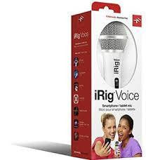 iRig Voice Handheld Microphone - White | Professional USB Condenser Mic for Recording, Podcasting & Live Streaming | Perfect for Home Studios & Content Creators