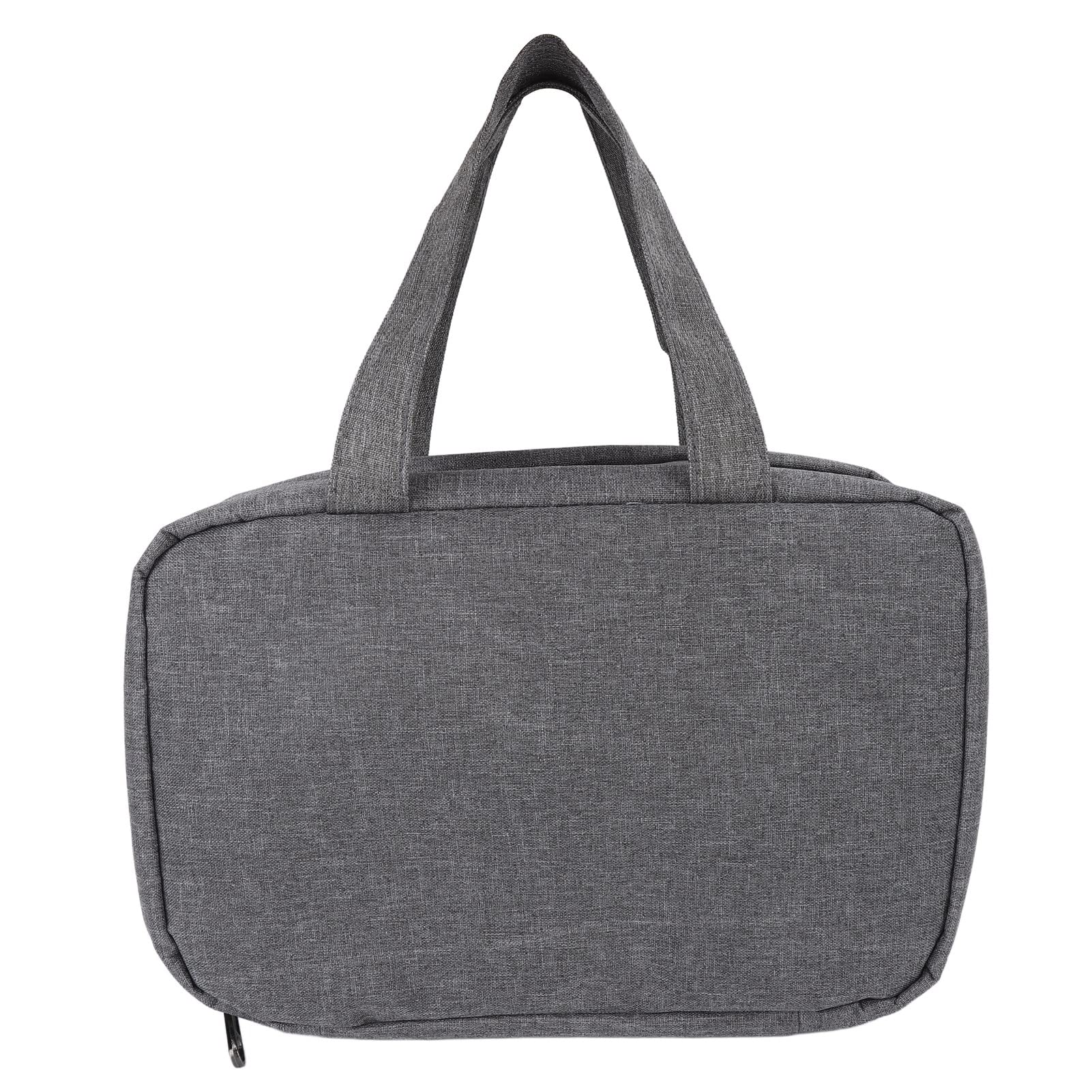 Large Capacity Waterproof Hanging Toiletry Bag for Travel - 4 Compartment Foldable Cosmetic Organizer | Perfect for Camping, Gym, Business Trips & Vacation Essentials