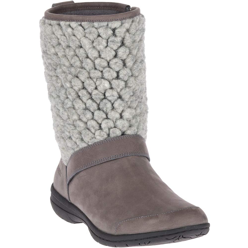 Merrell Women's Encore Kassie Tall Wool Boots - Waterproof Winter Hiking Shoes for Women - Perfect for Snow, Cold Weather & Outdoor Adventures