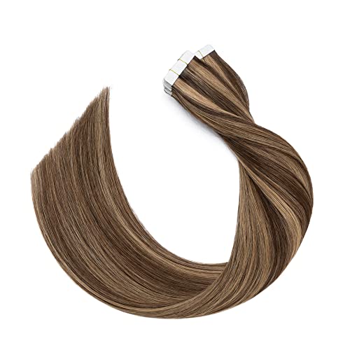Medium Brown Highlighted Dark Blond