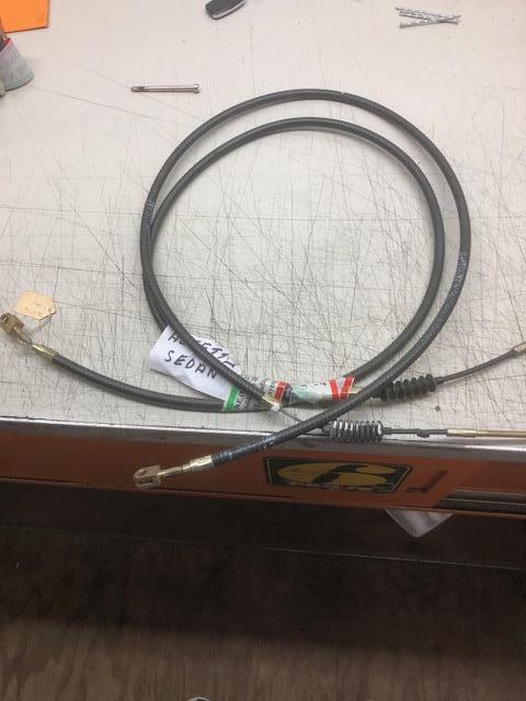 Alfa Romeo Alfetta Front Hand Brake Cable Replacement - High Quality OEM Compatible Part for Smooth Parking & Emergency Stops