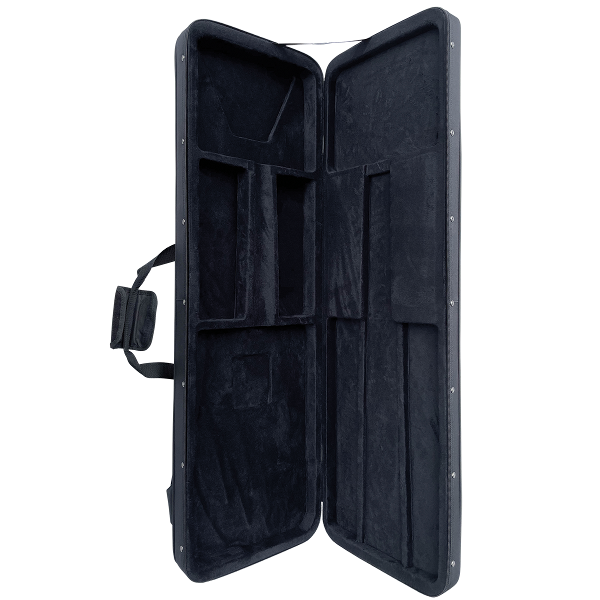 DCM Premium PFEB Polyfoam Lightweight Electric Bass Guitar Case - Waterproof & Shockproof Protection for Travel & Gigging Musicians