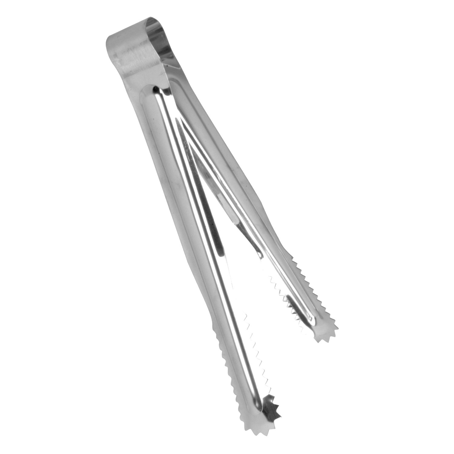 Excellanté 9.5-Inch Stainless Steel Bread Tongs - Perfect for Serving, Baking & Kitchen Use - Durable & Hygienic Bread Serving Utensil for Restaurants, Bakeries & Home Kitchens
