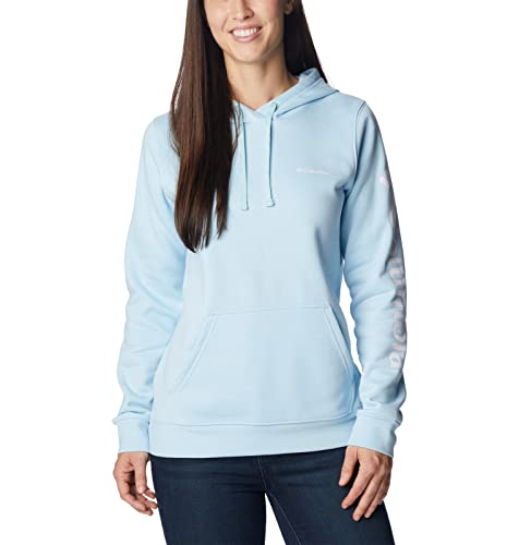 Columbia Women's Trek Graphic Hoodie - Lightweight Fleece Pullover for Hiking & Outdoor Adventures | Casual Streetwear & Travel Essential