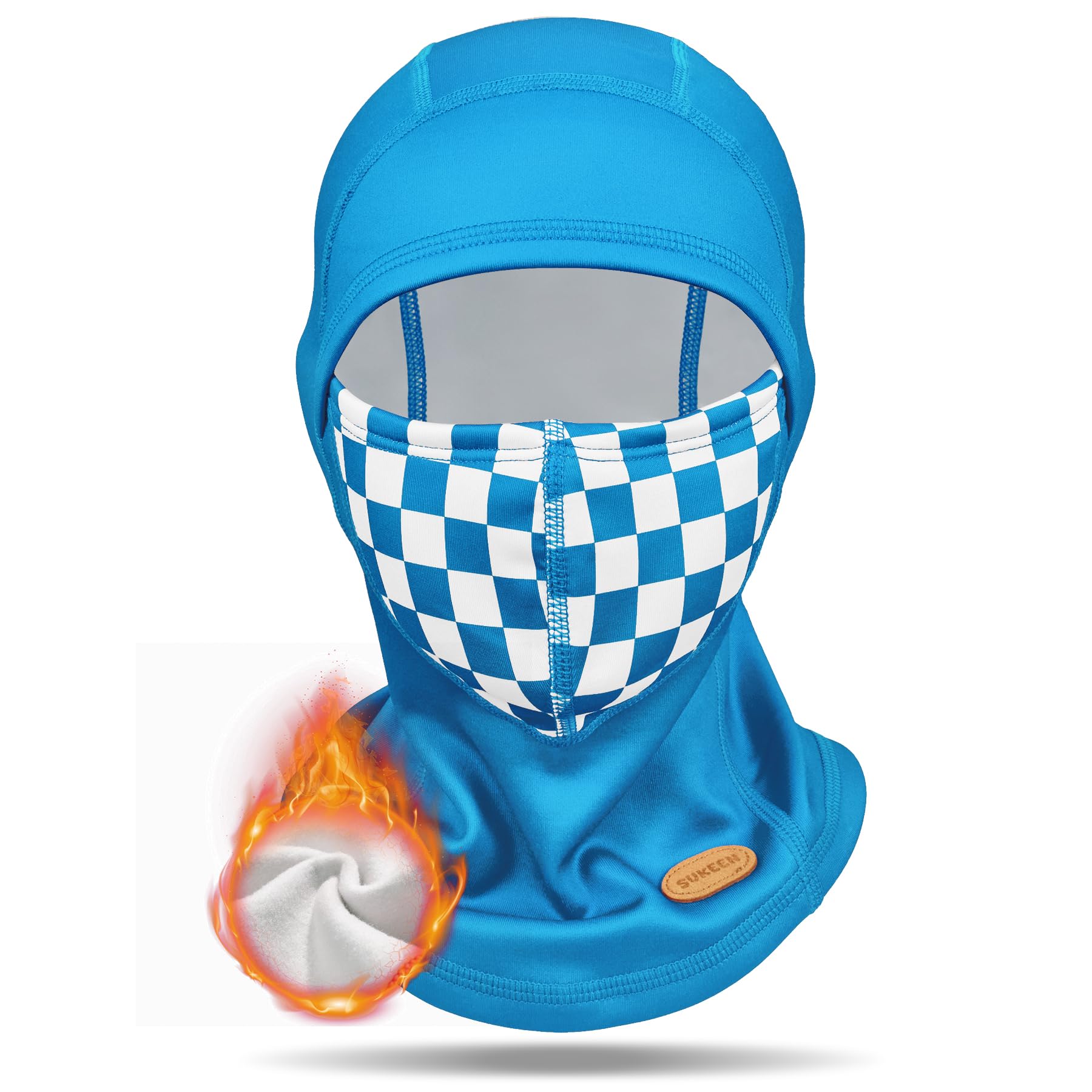 Kids Winter Balaclava Ski Mask for Boys & Girls - Breathable Face Warmer with Neck Gaiter for Outdoor Activities, Snowboarding, Skiing & Cold Weather Protection