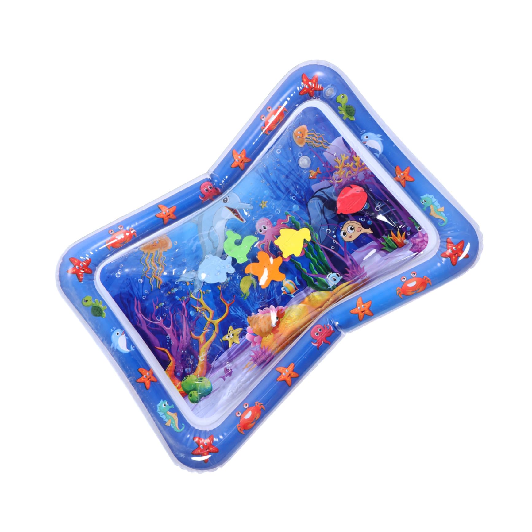 Inflatable Tummy Time Water Mat - SHOWERORO Patting Pad for Babies, Sensory Play & Developmental Activities | PVC Water Pad for Infants, Toddler Playtime, Bath Fun & Outdoor Use