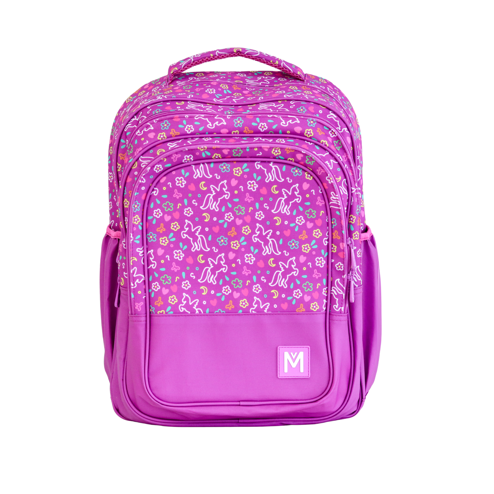 Montii.Co Unicorn Backpack for Women & Girls - Cute Waterproof School Bag with USB Charging Port, Perfect for School, Travel, and Daily Use