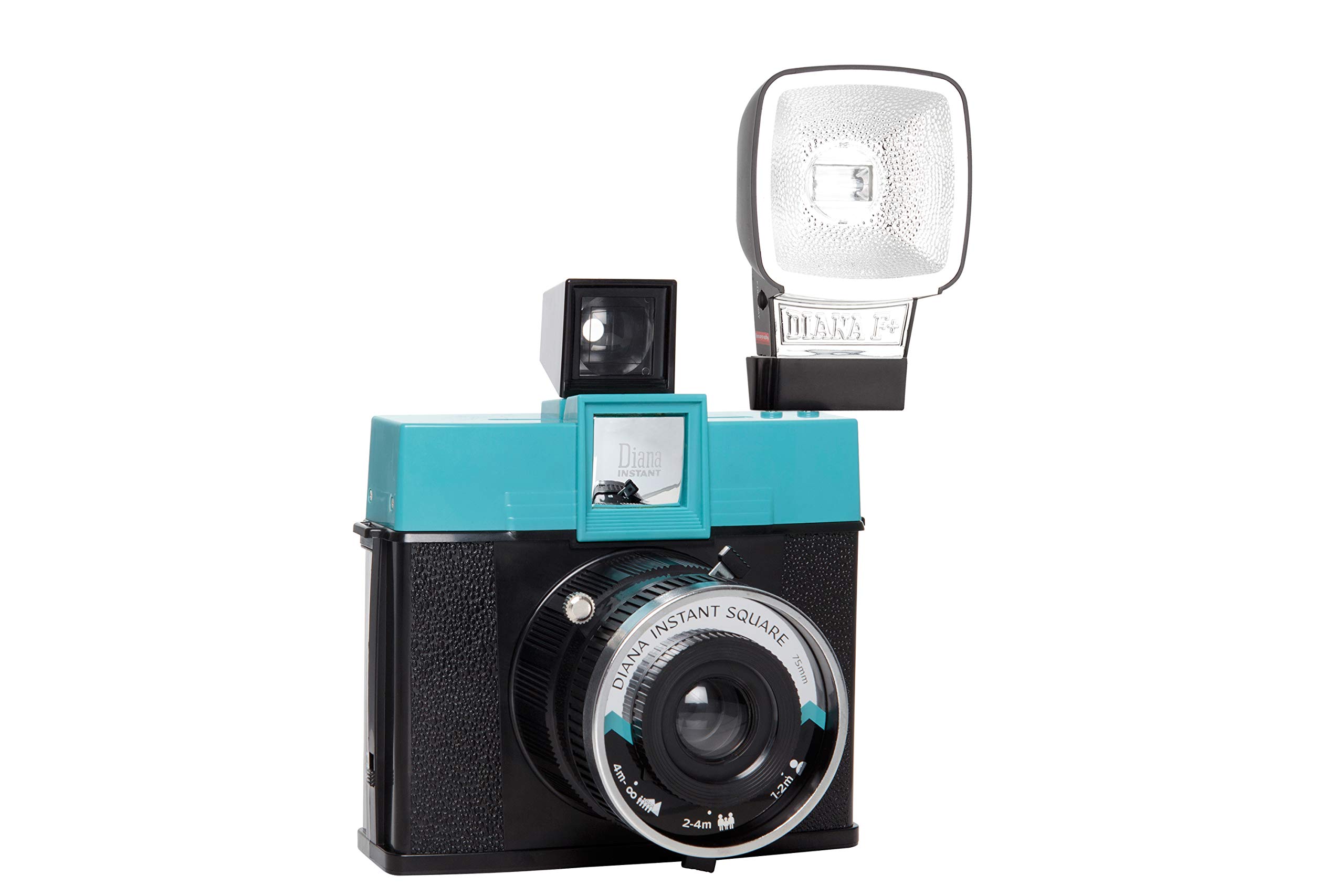 Lomography Diana Instant Square Camera Deluxe Kit with 3 Interchangeable Lenses - Vintage Style Instant Film Camera for Creative Photography, Travel & Special Events