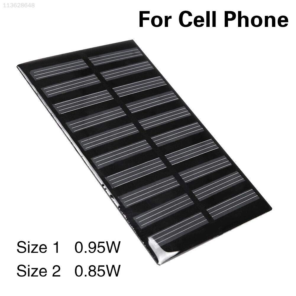 PRAV® A2EF 5V Solar Panel Phone Charger - Portable Solar Power Bank for Outdoor Camping, Hiking, Emergency & Travel - Compatible with Smartphones & Mobile Devices