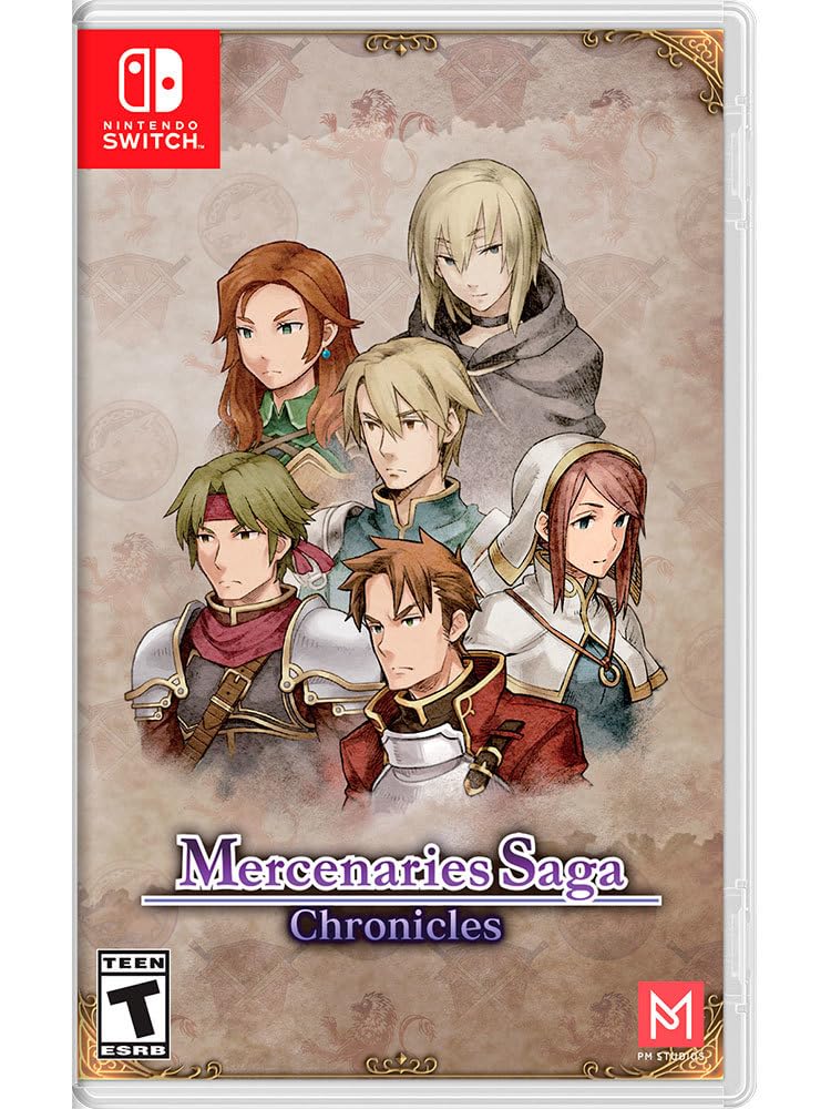 Mercenaries Saga Chronicles - Strategy RPG Game for Nintendo Switch | Tactical Adventure for Single Player & Multiplayer Gaming