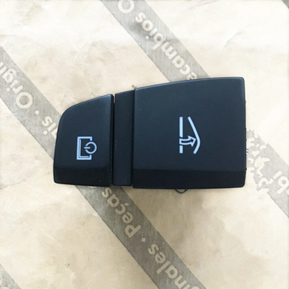 Original Glove Box & LCD Display Switch Button 4LD927227B - Compatible with Audi A6 C6 (2009-2010-2011 Models) | Dashboard Control Replacement Part for Interior Lighting & Display Adjustment