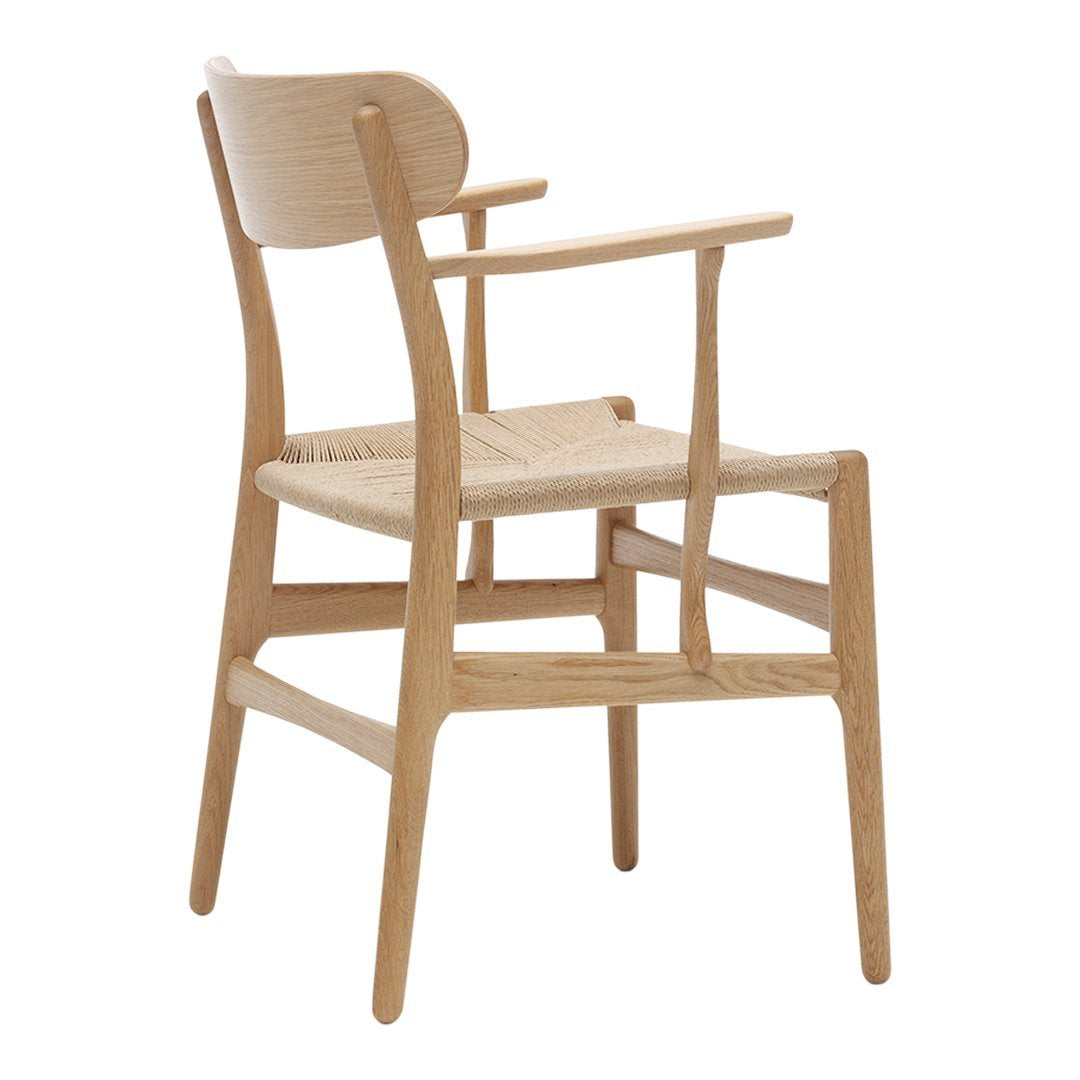 CH26 Modern Dining Chair - Sturdy Wooden Frame & Comfortable Upholstered Seat - Perfect for Kitchen, Dining Room, and Restaurant Use