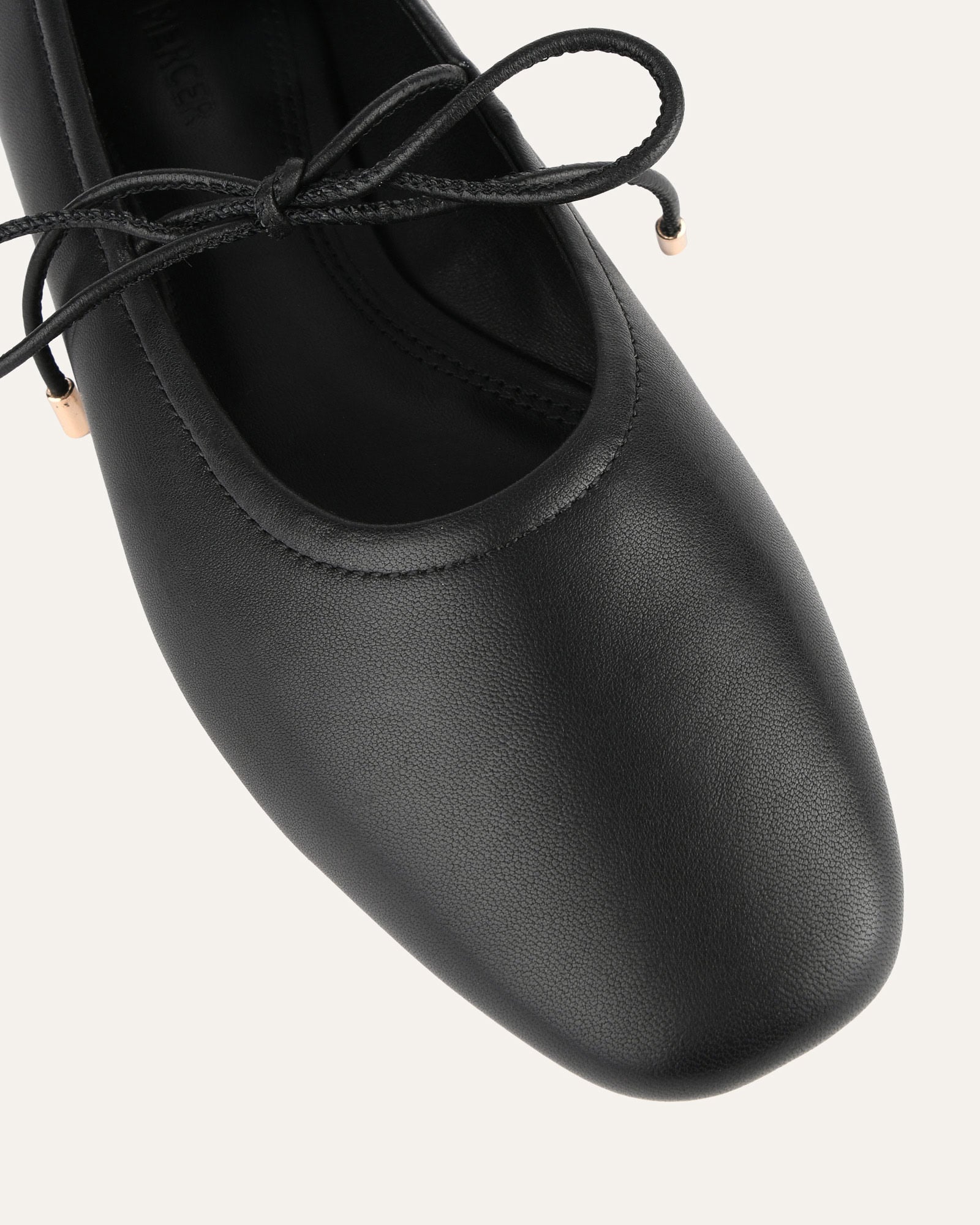 Black Leather Petal Casual Flats for Women - Comfortable & Stylish Slip-On Shoes for Work, Travel & Everyday Wear