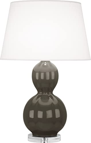 Carter Gray Glazed/Lucite/Polished Nickel