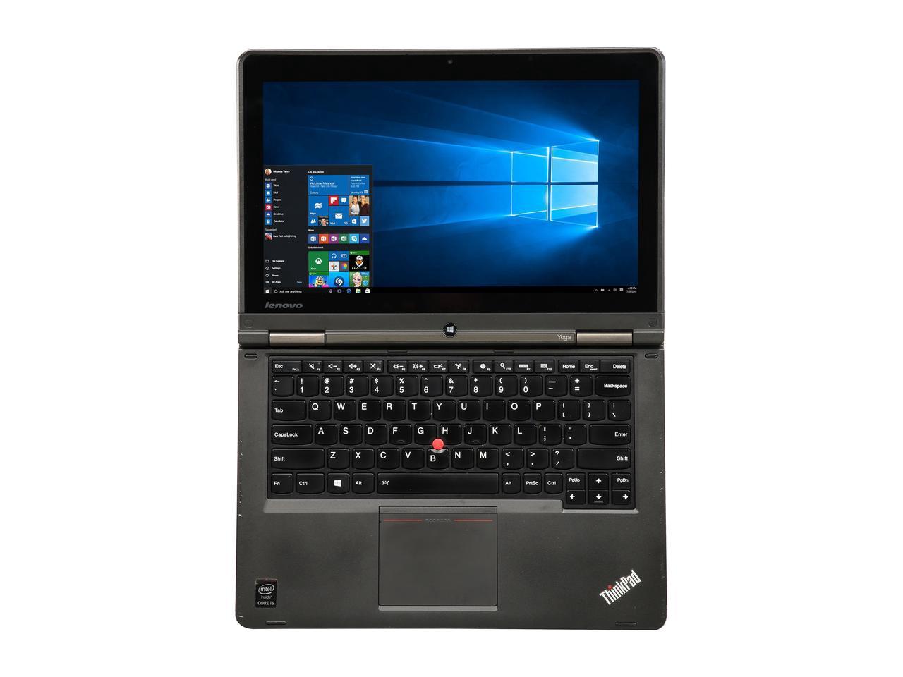 Lenovo ThinkPad Yoga 2-in-1 Convertible Laptop Tablet - 12.5