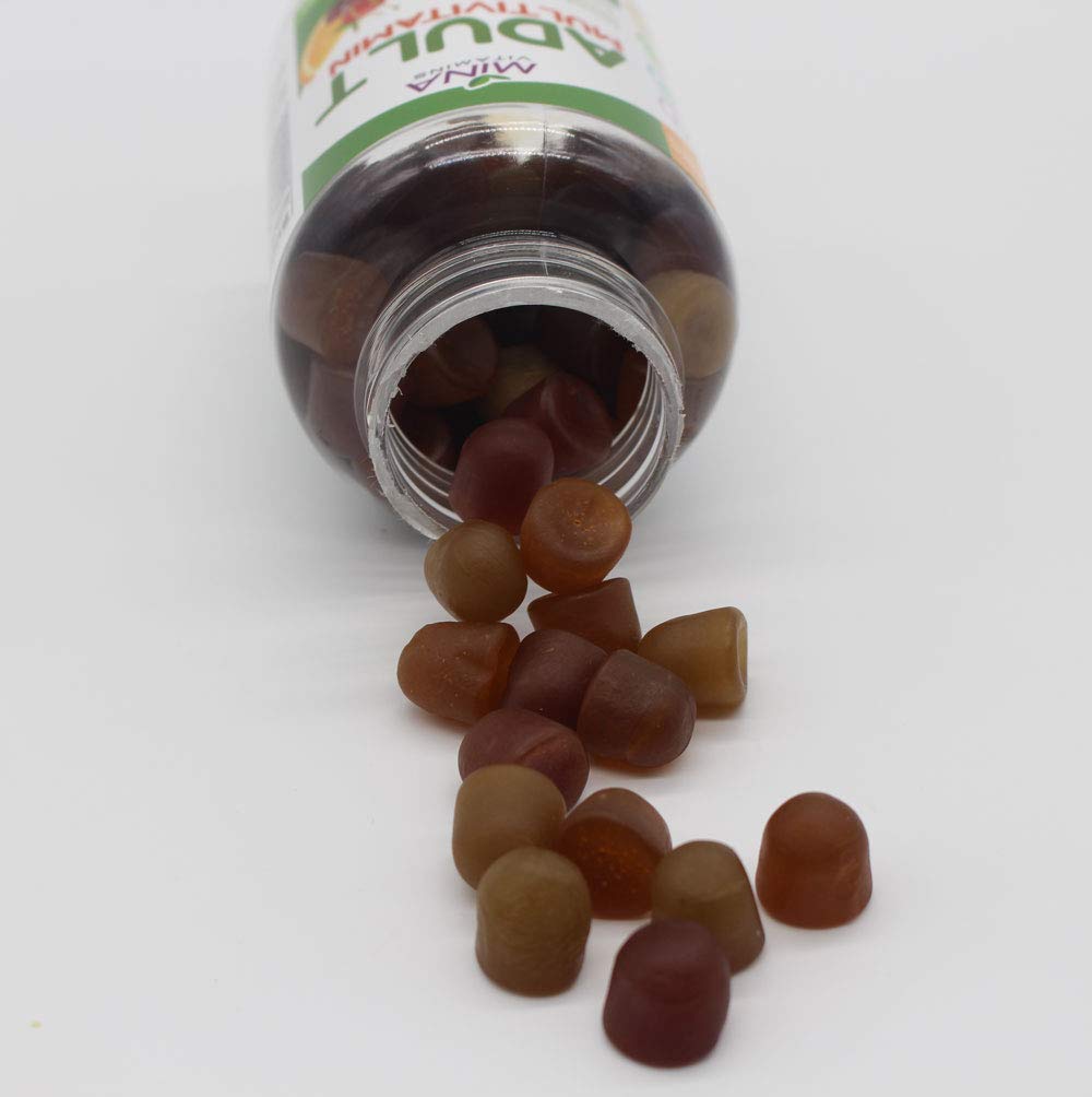 Halal Certified Gummy Multivitamins for Adults - 11 Essential Vitamins for Men & Women | Natural, Vegetarian, Non-GMO, Gelatin Free Daily Supplement | Supports Immune System, Energy & Overall Health | Made in USA - 90 Count | Perfect for Busy Professionals & Health-Conscious Families