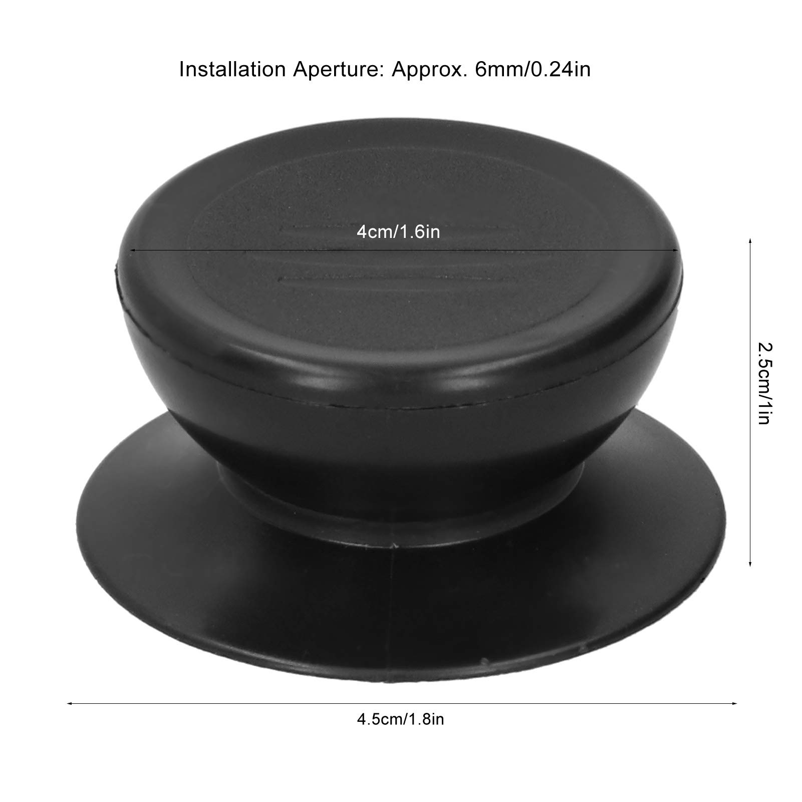 Universal Replacement Cookware Lid Knob - Durable Pot Lid Handle for Kitchen Accessories, Fits Most Soup Pots & Cookware Lids - Perfect for Stovetop Cooking & Food Storage