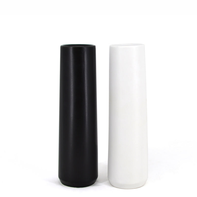 Premium Bia Park West Salt and Pepper Shaker Set - 18CM Ceramic Grinders for Kitchen & Dining Table - Perfect for Home, Restaurant, and Gift Use