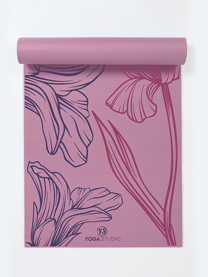 Premium 6mm Non-Slip Yoga Mat for Hot Yoga & Home Workouts - Eco-Friendly TPE Material for Enhanced Grip & Comfort