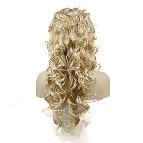 Extra Long Curly Headband Wig for Women - Soft & Natural Looking Synthetic Hair - Perfect for Cosplay, Costume Parties & Daily Fashion