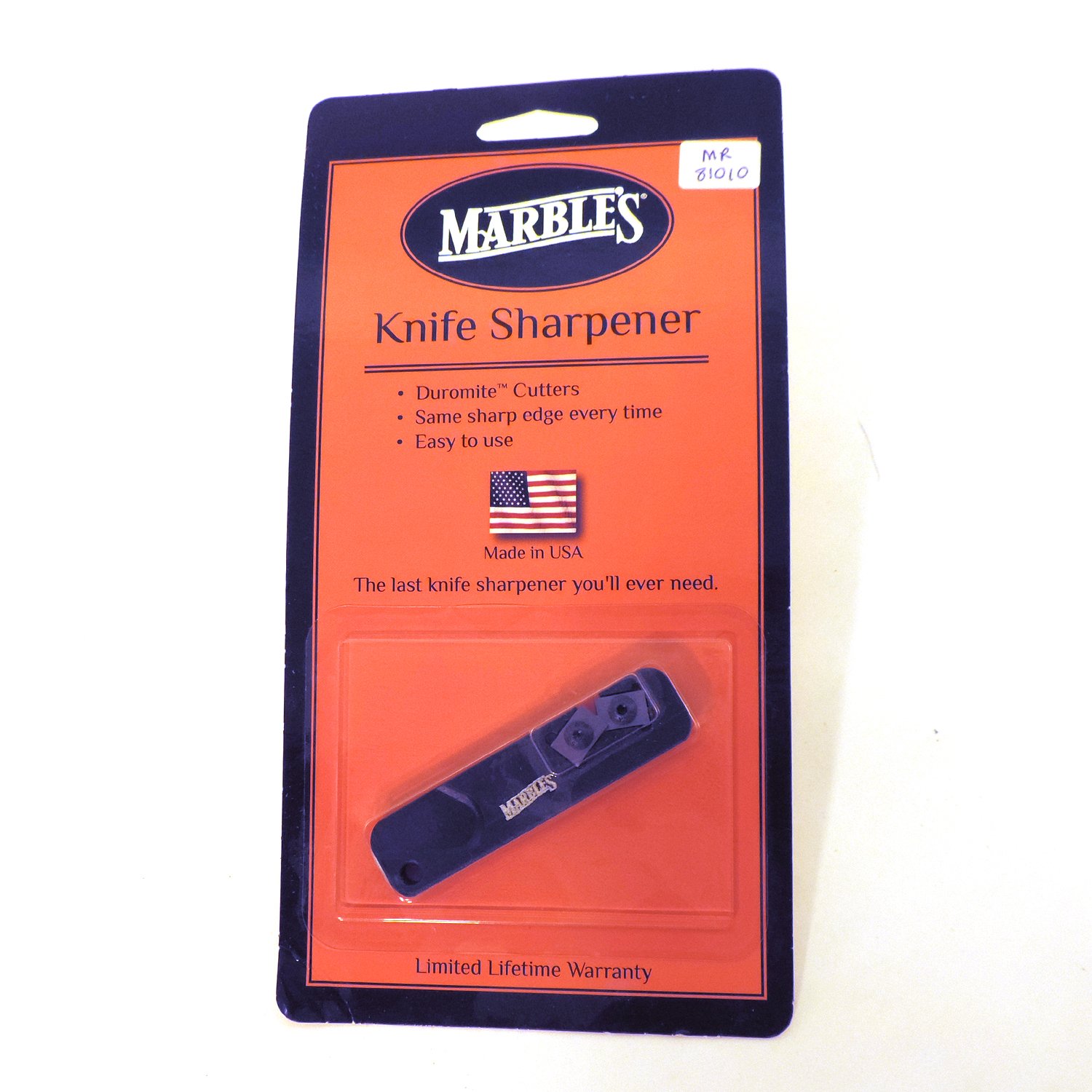 Premium Pocket Knife Sharpener - High-Quality Marble Sharpening Stone for Knives, Scissors & Tools | Perfect for Camping, Hiking & Outdoor Adventures