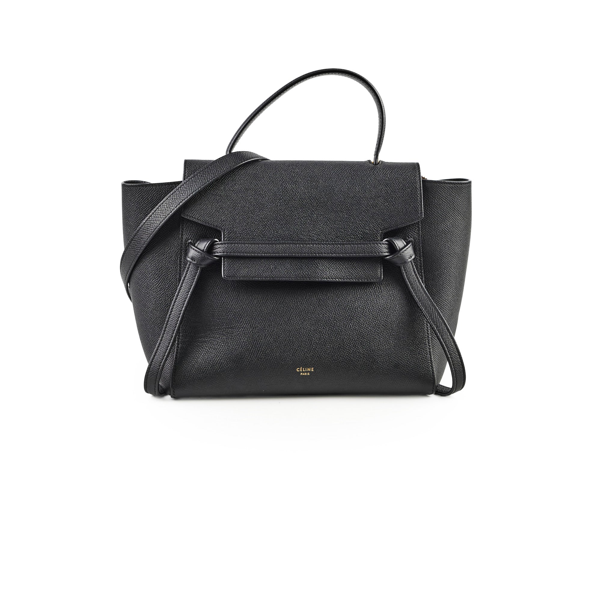 Celine Micro Belt Bag in Black - Stylish Crossbody Bag for Women, Perfect for Work, Travel & Everyday Use