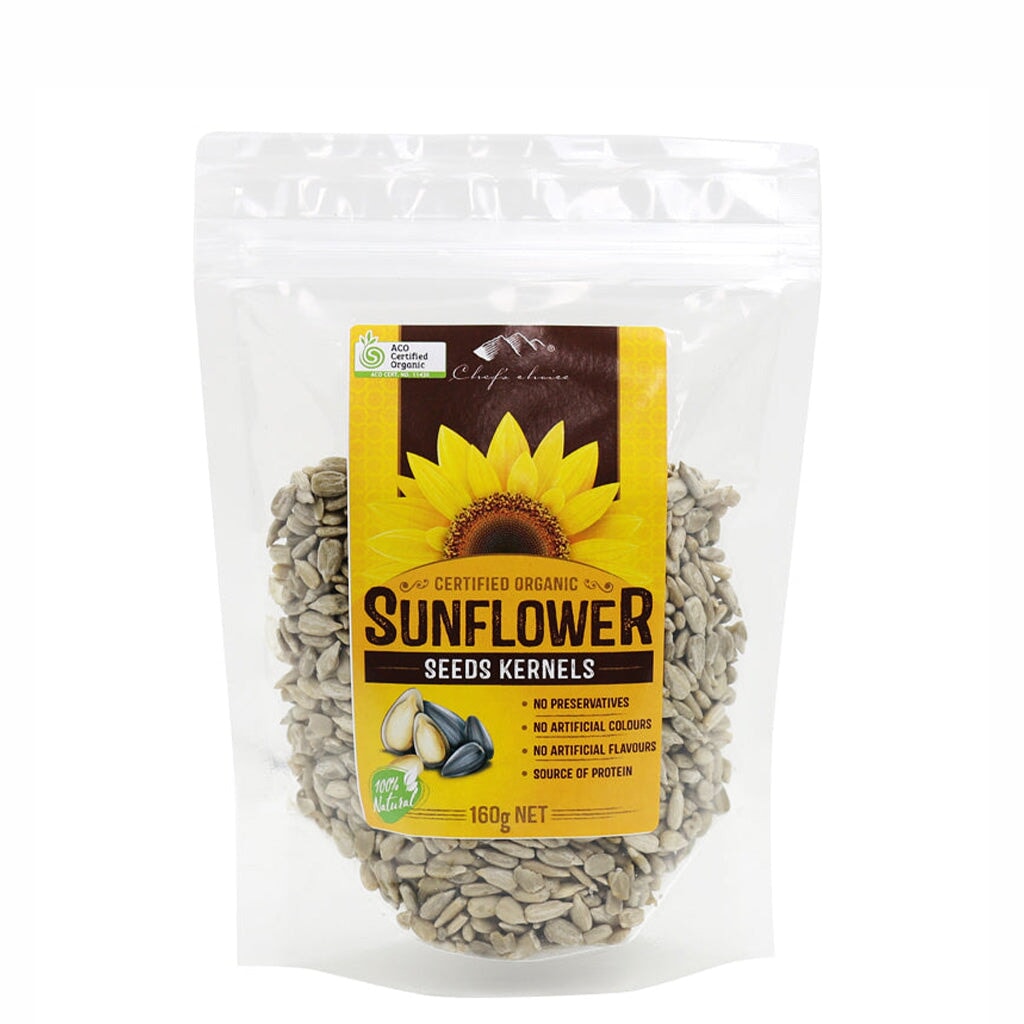 Chefs Choice Premium Sunflower Seeds - Non-GMO, Gluten-Free, High Protein Snack for Energy & Heart Health - Perfect for Hiking, Sports & Healthy On-the-Go Lifestyle