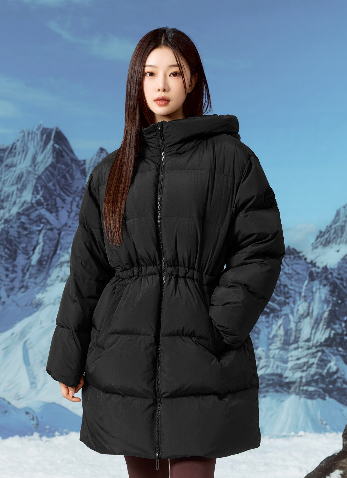 Premium Down Hyper Goose Long Jumper - Ultra Warm Winter Coat for Women & Men | Perfect for Skiing, Snowboarding & Outdoor Adventures