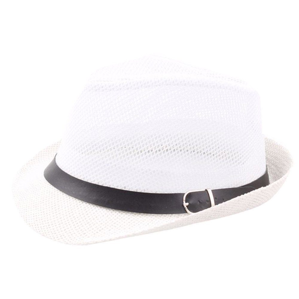 Stylish Unisex Straw Sun Hat - Adjustable Wide Brim Beach Hat for Men & Women - Perfect for Outdoor, Summer, Travel & Vacation Protection